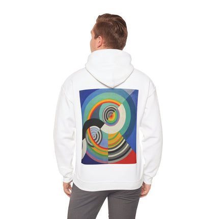 Rythme No. 3 by Robert Delaunay Heavy Blend™ Hooded Sweatshirt