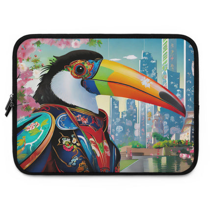 Cyber Toucan Chic Laptop Sleeve