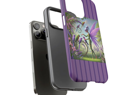 Lavender-Winged Fairy Phone Cases