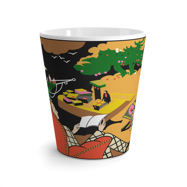 Enchanted Pages Latte Mug