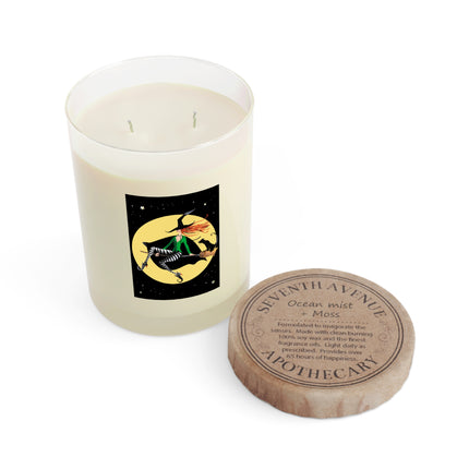 A Witch’s Moonlit Flight Scented Candle - Full Glass, 11oz