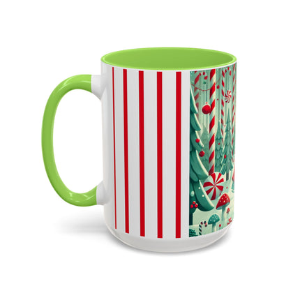 Enchanted Candy Forest Colorful Mugs (11oz, 15oz)