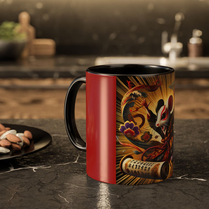 Theatrical Mouse on a Mission Colorful Mugs (11oz, 15oz)