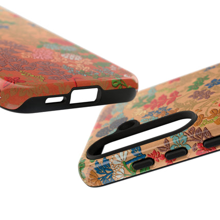 Ornamental Japanese Flower Pattern Phone Cases