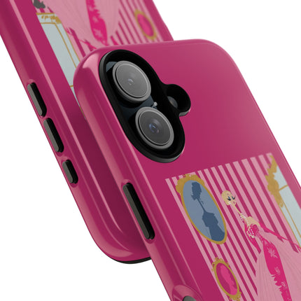 Lady in Pink Phone Case – Graceful Sophistication
