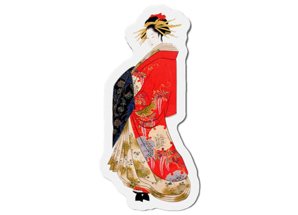 Japanese Woman by Hosoda Eishi Die-Cut Magnets (5 Sizes)