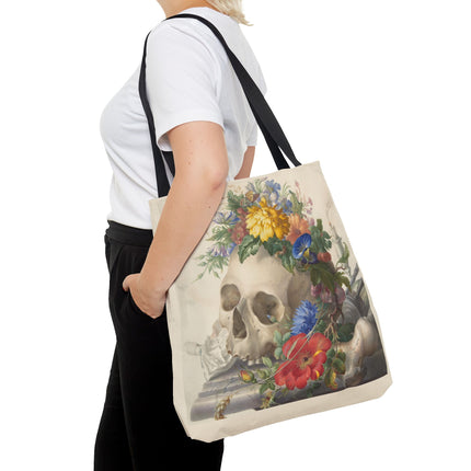 Vanitas Still Life by Herman Henstenburgh Tote Bag (AOP)