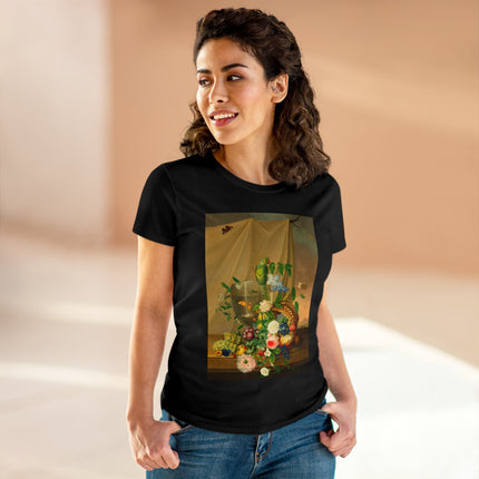 Still Life by Corredo und Starkenberg Women's Midweight Cotton Tee