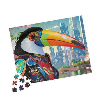 Cyber Toucan Chic Puzzle (110, 252, 520, 1014-piece)