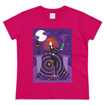 Mystic Elegance Women's Midweight Cotton Tee
