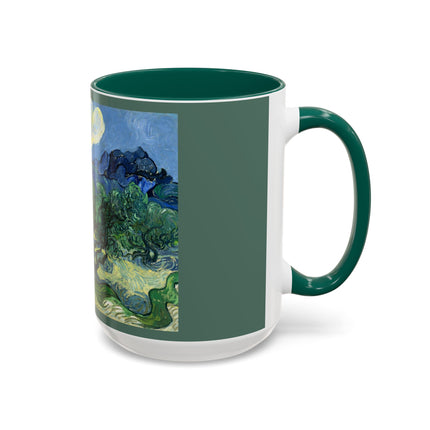 Olive Trees by Vincent Van Gogh Colorful Mugs (11oz, 15oz)