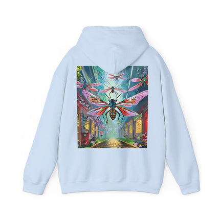 Neon Swarm – Heavy Blend™ Hooded Sweatshirt