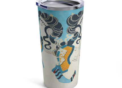 Reproduction of Ladies in Blue by Emile Gilliéron Tumbler 20oz
