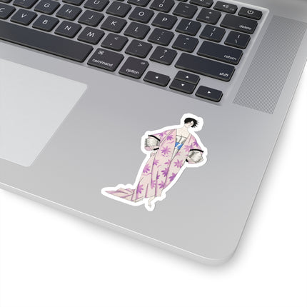 Hesitation–Déshabillé (Hesitation) by Charles Martin Kiss-Cut Stickers (4 Sizes)