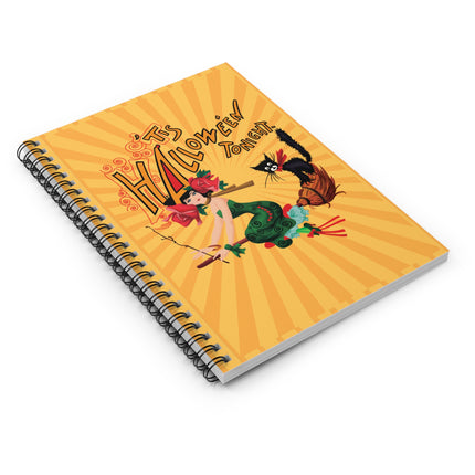 The Bewitching Ride Spiral Notebook - Ruled Line