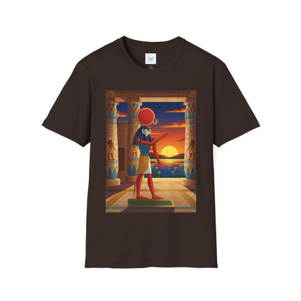 Ra Egyptian Sun God T-Shirt – Ancient Power & Sunset Majesty