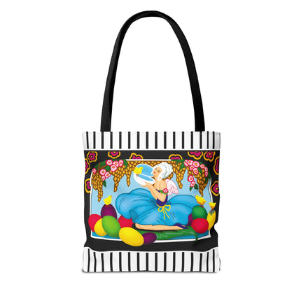 Blooms and Chicks Tote Bag (AOP)