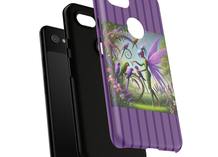 Lavender-Winged Fairy Phone Cases