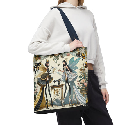 The Quiet Work of Fairies Tote Bag – Enchanted Atelier & Gentle Magic