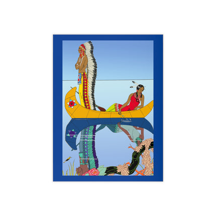 Le long du Missouri by George Barbier Ceramic Tile