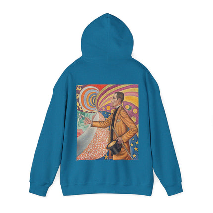 Portrait of Felix Feneon by Paul Signac Heavy Blend™ Hooded Sweatshirt