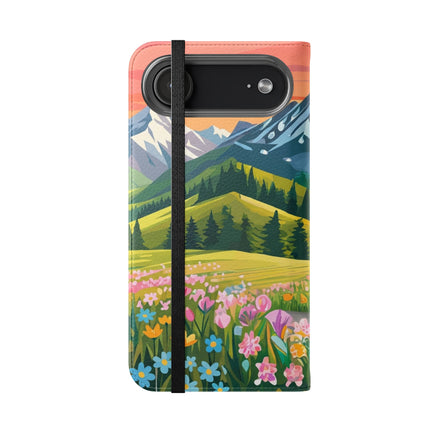🦓🛴 Stripes on Wheels Flip Case – Sunny Adventures & Storybook Fun