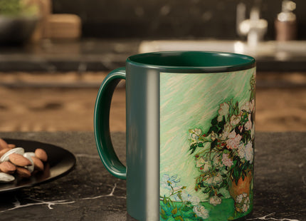 Roses by Vincent Van Gogh Colorful Mugs (11oz, 15oz)