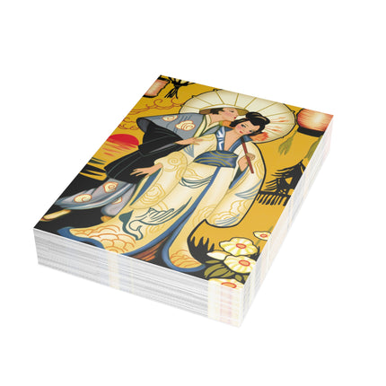 Golden Embrace Postcard Bundles (envelopes included)