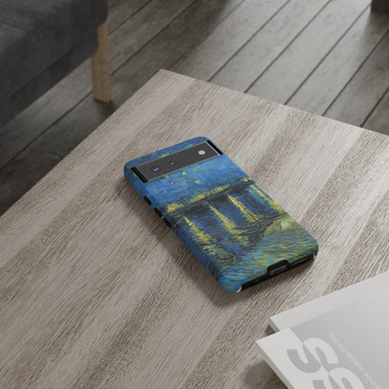 Starry Night Over the Rhone by Vincent Van Gogh Phone Cases