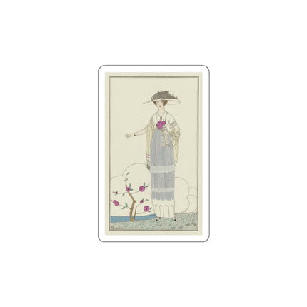 Robe de linon (Linen Dress) by Charles Martin Die-Cut Stickers (5 Stickers)