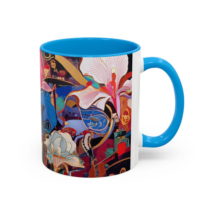 Ethereal Irises Colorful Mugs (11oz, 15oz)