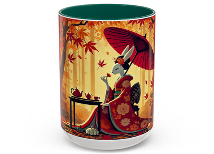 Theatrical Harvest Rabbit Colorful Mugs (11oz, 15oz)