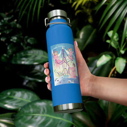 Angelic Revelry Copper Vacuum Insulated Bottle, 22oz