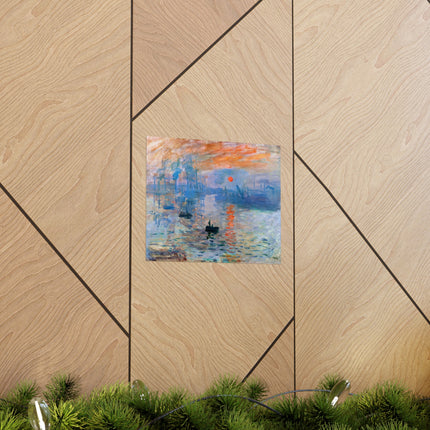 Sunrise by Claude Monet Matte Horizontal Posters