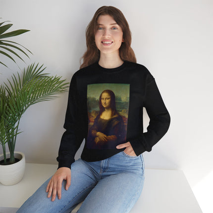 Mona Lisa by Leonardo da Vinci Unisex Heavy Blend™ Crewneck Sweatshirt