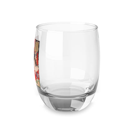 Earth for the Potted Plant by Tsukioka Yoshitoshi Whiskey Glass