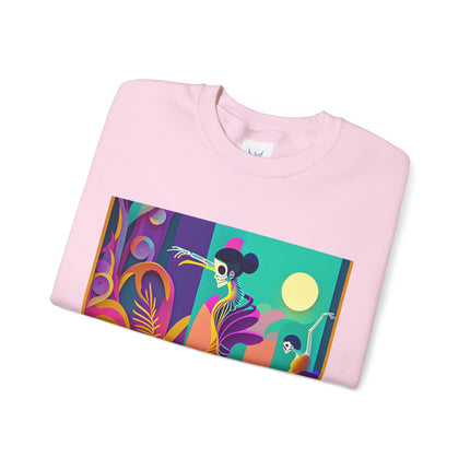 Dance of the Skeleton Ballerinas Unisex Heavy Blend™ Crewneck Sweatshirt