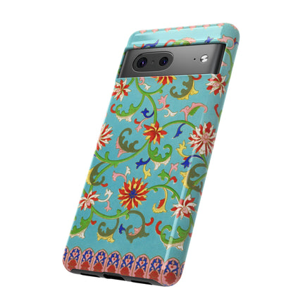 Colorful Floral Pattern by Owen Jones Phone Cases