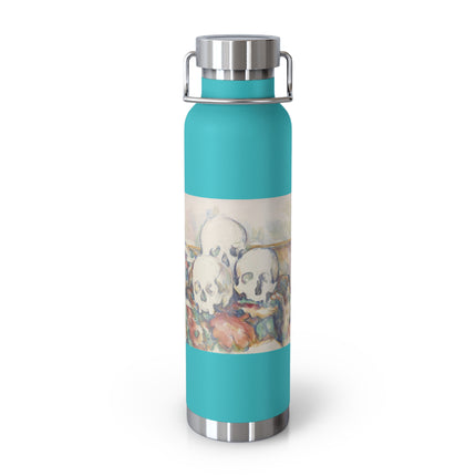 The Three Skulls by Paul Cézanne Copper Vacuum Insulated Bottle, 22oz