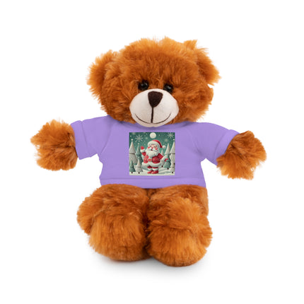 Santa's Joyful Night Stuffed Animals with Tee