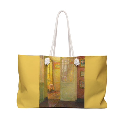 Interior, Window Light by Henri Le Sidaner Weekender Bag