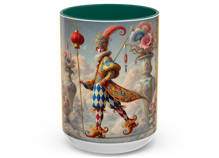 The Ornamental Jester Colorful Mugs (11oz, 15oz)
