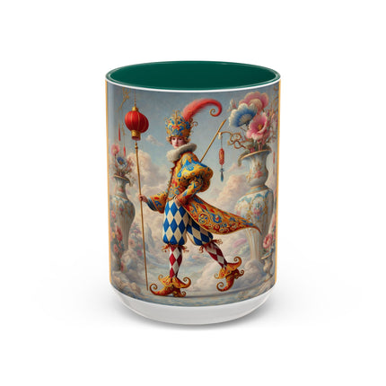 The Ornamental Jester Colorful Mugs (11oz, 15oz)