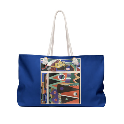 Collection decors et couleurs Pl.03 by Georges Valmiers Weekender Bag