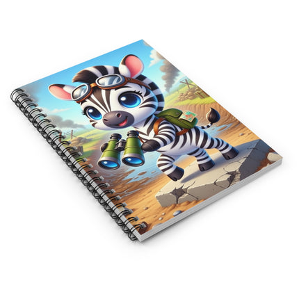 The Zebra Lookout Spiral Notebook – Ruled Line