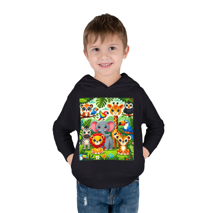 Jungle Friends Parade Toddler Pullover Fleece Hoodie