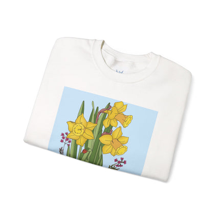 Daffodil Fairy Unisex Heavy Blend™ Crewneck Sweatshirt
