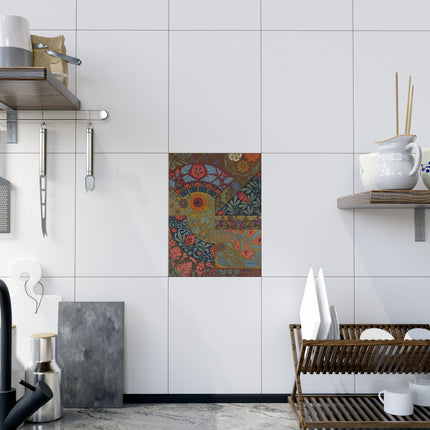 The Plant in Art and Industry Plate 068 Ceramic Tile