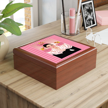 Pierrot & Fairies Dressed in Pink by Sofia Chiostri Jewelry Box