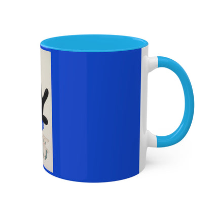 Illustrations of Japanese Toys Pl.009 by Kawasaki Kyosen Colorful Mugs, 11oz
